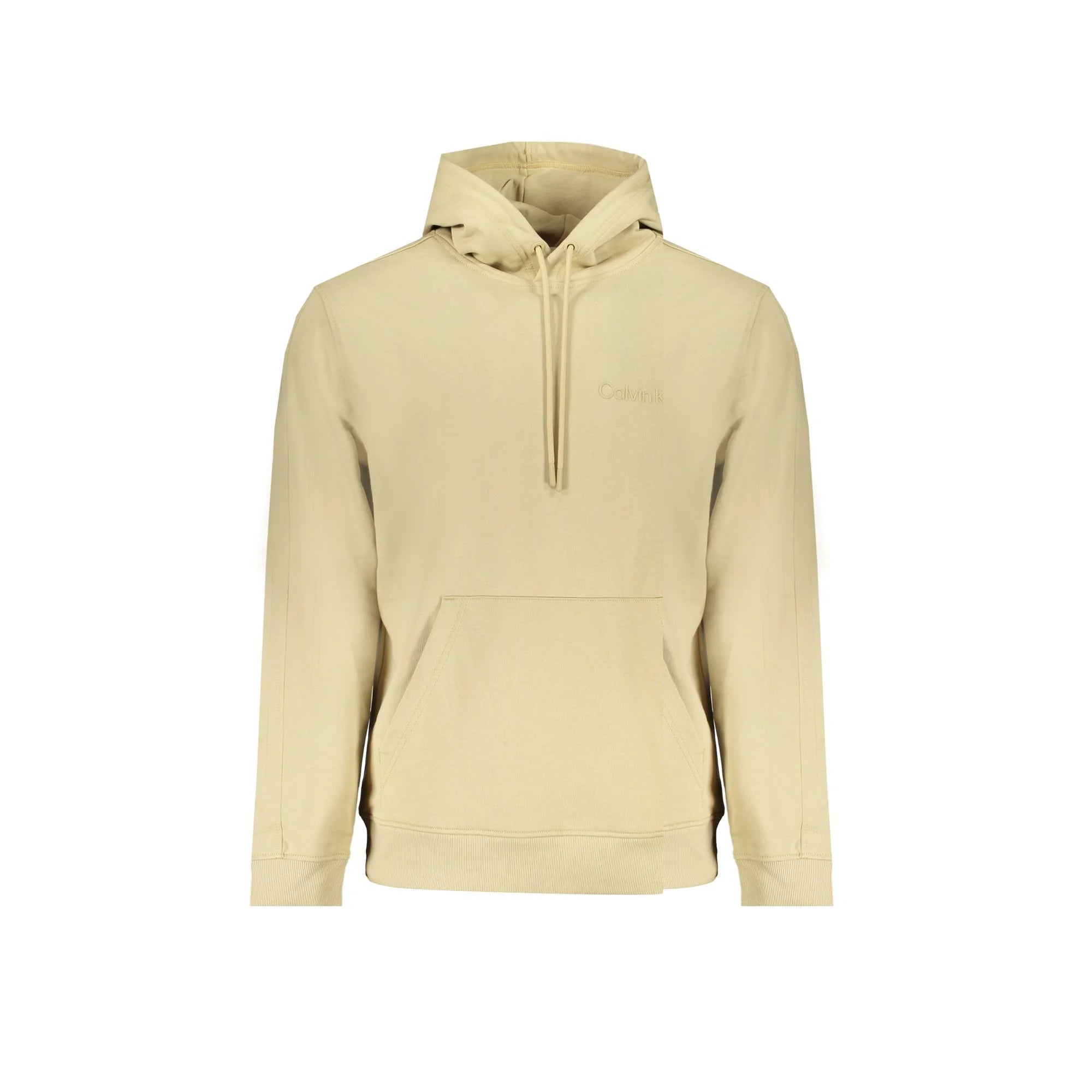 Calvin Klein Felpa Maniche Lunghe Uomo Beige Stampa Logo Felpe - foto prodotto